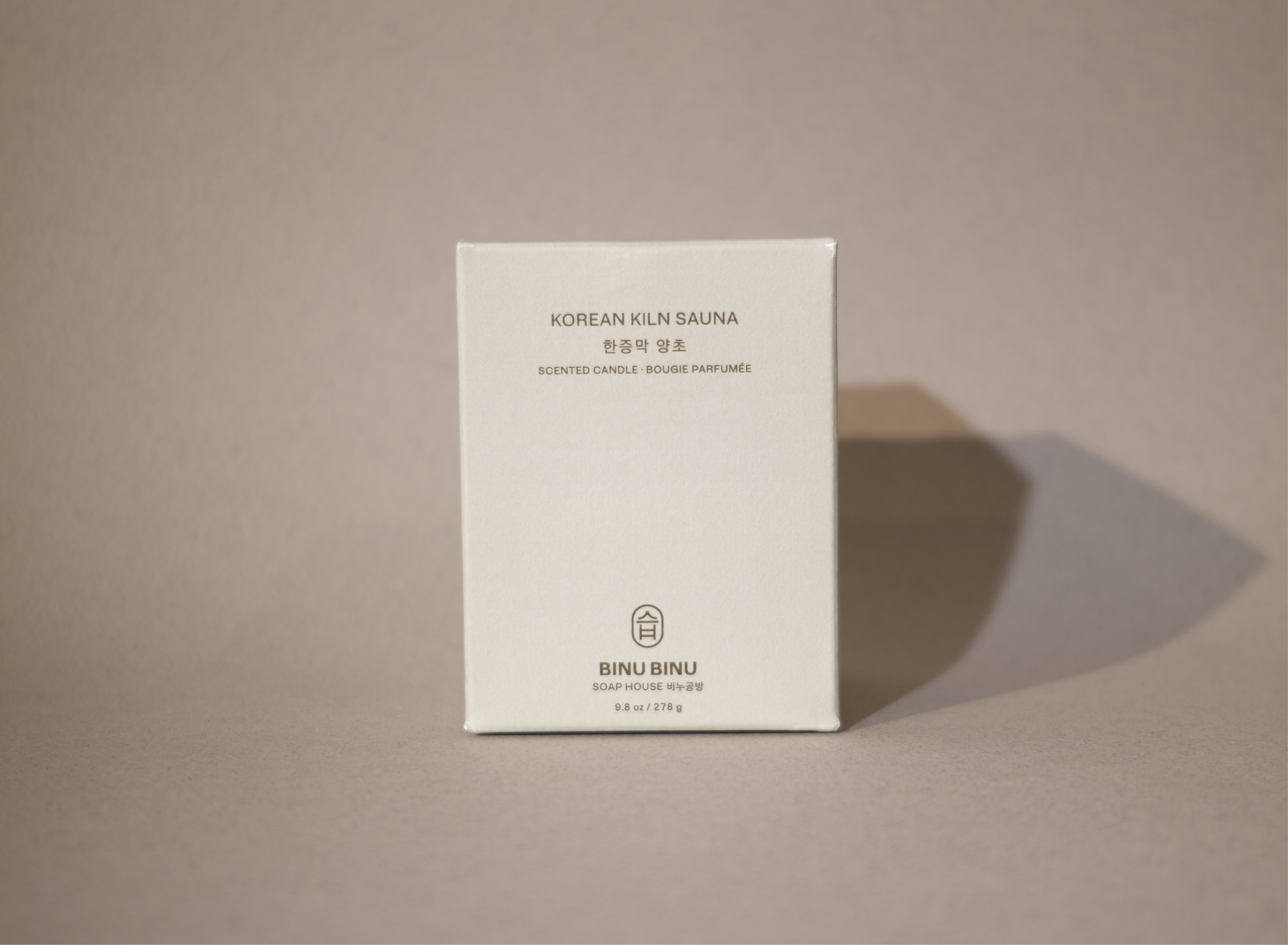 korean kiln sauna candle