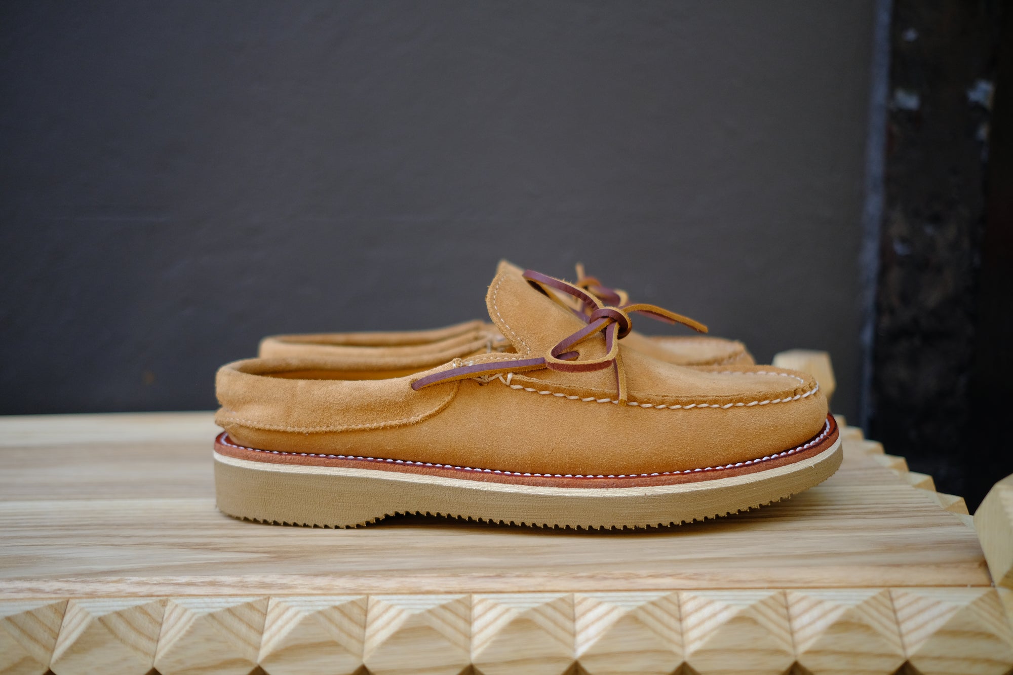 Toast Suede Easy Moc