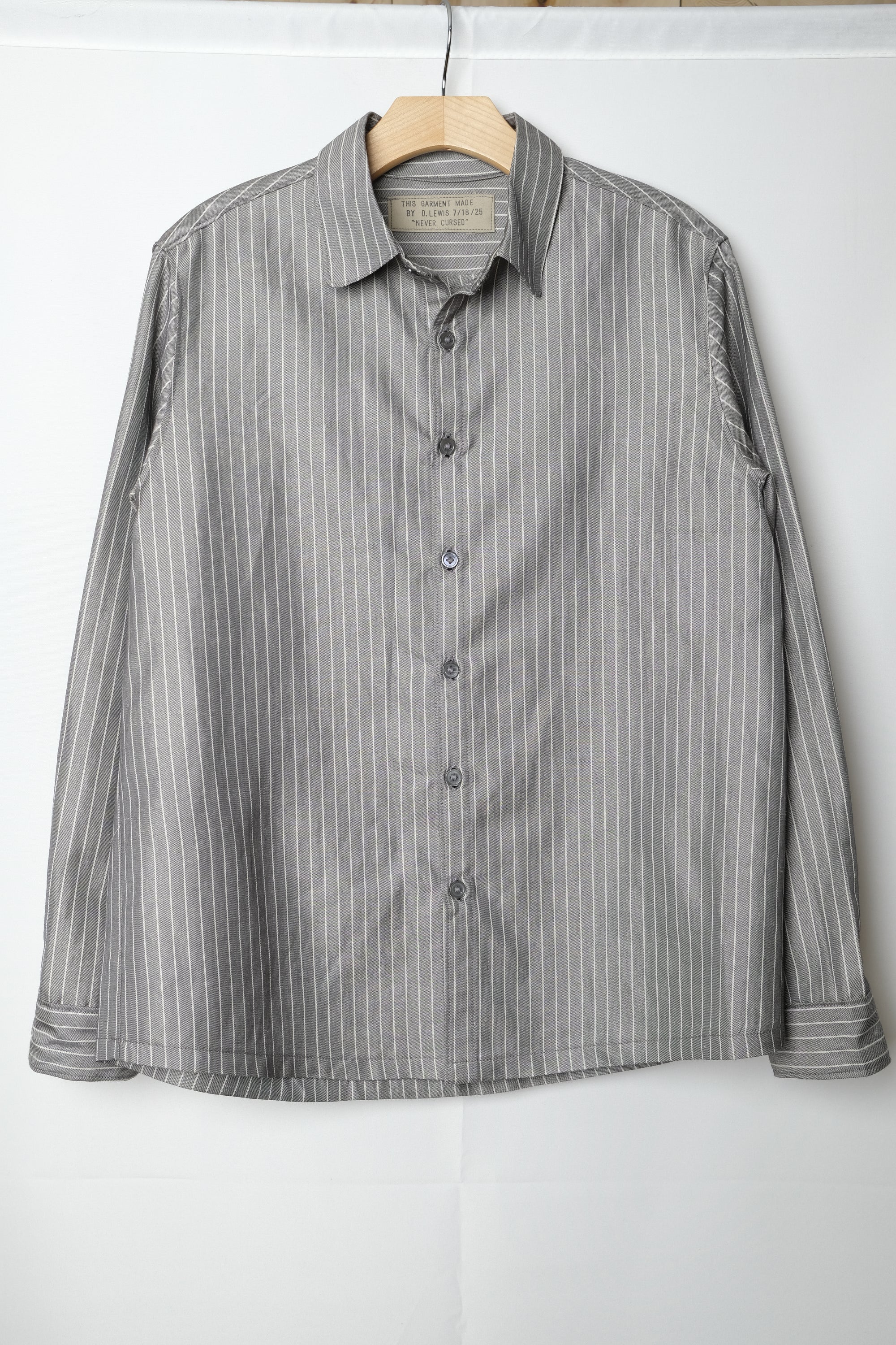 striped shirt in italian cotton