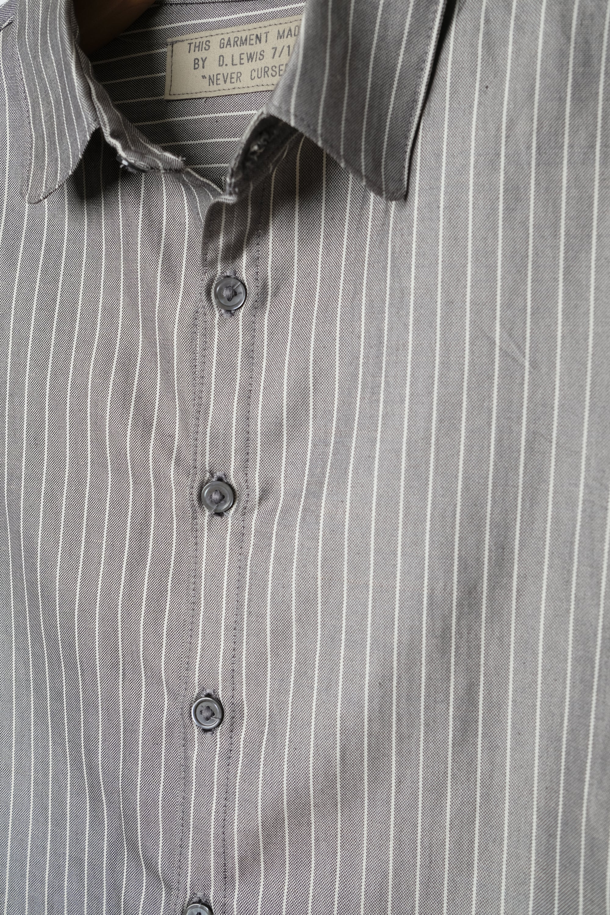 striped shirt in italian cotton