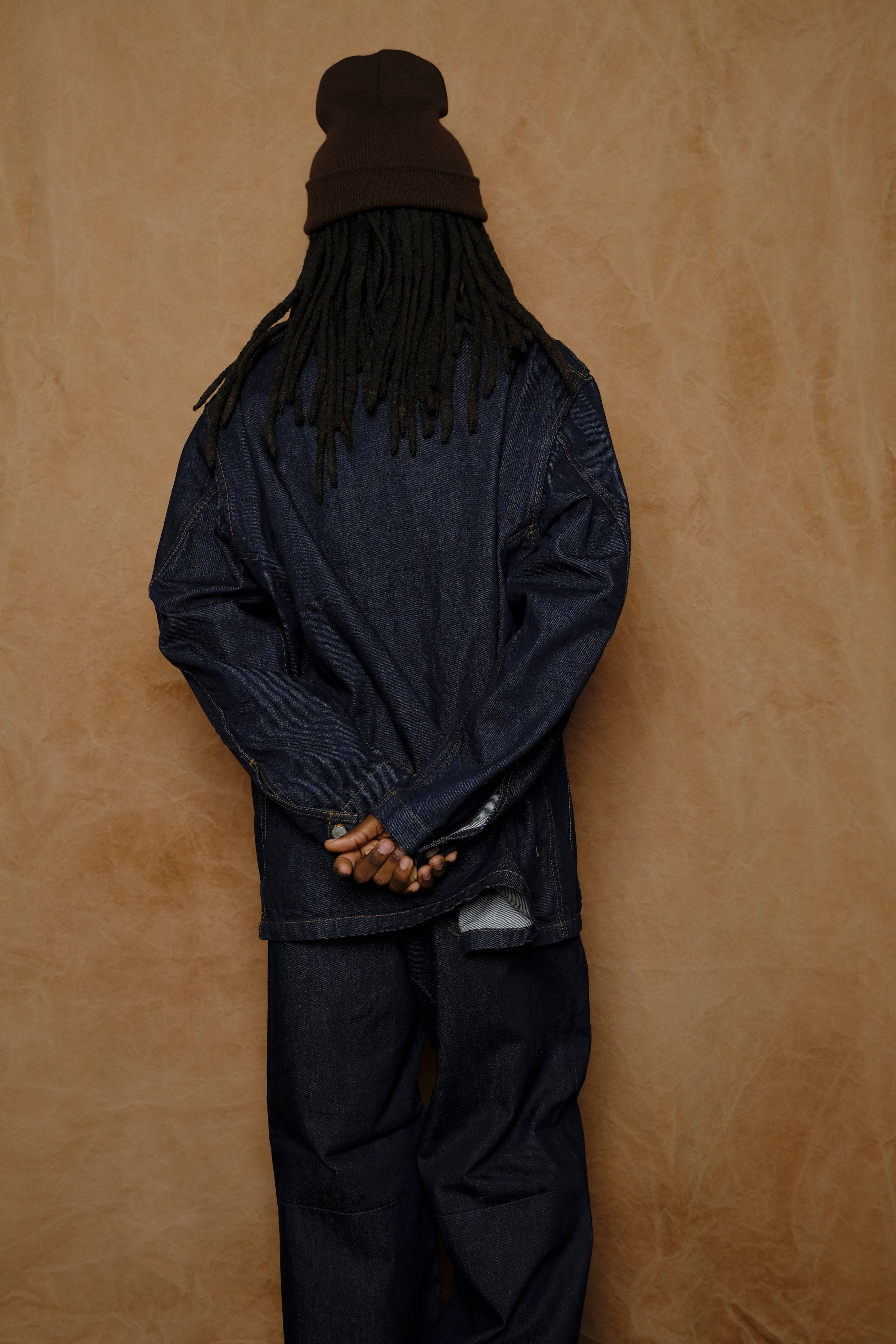 connected pockets denim jacket