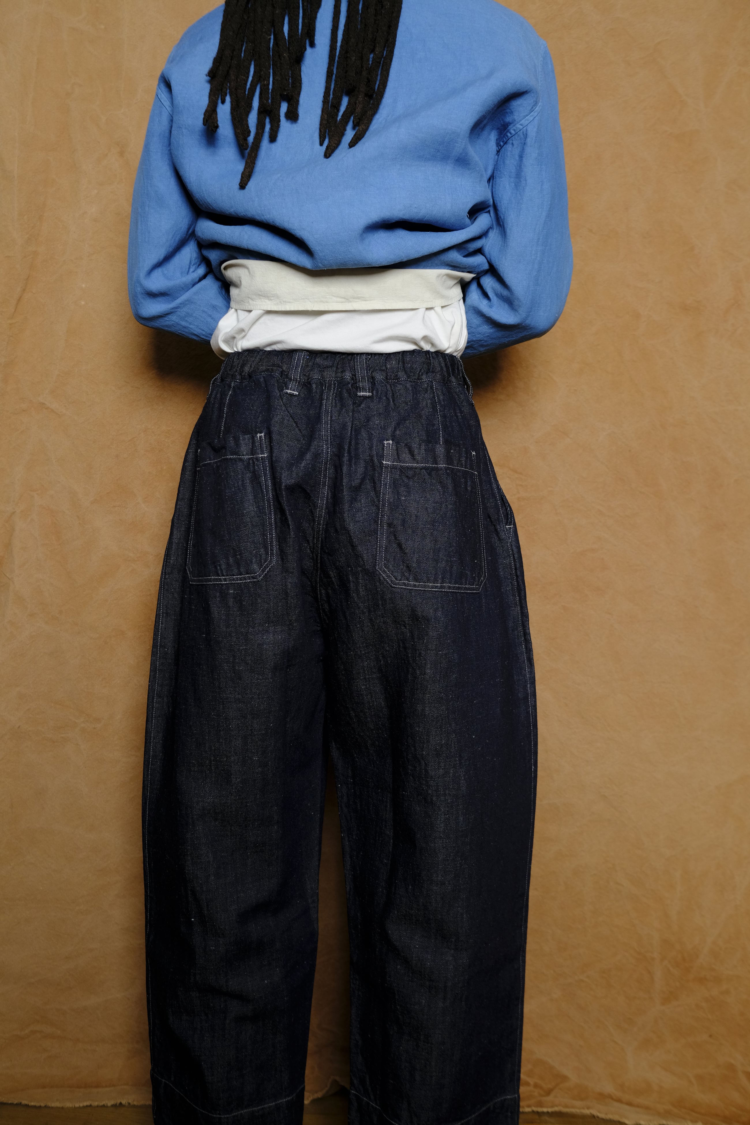 pt-134 in navy denim