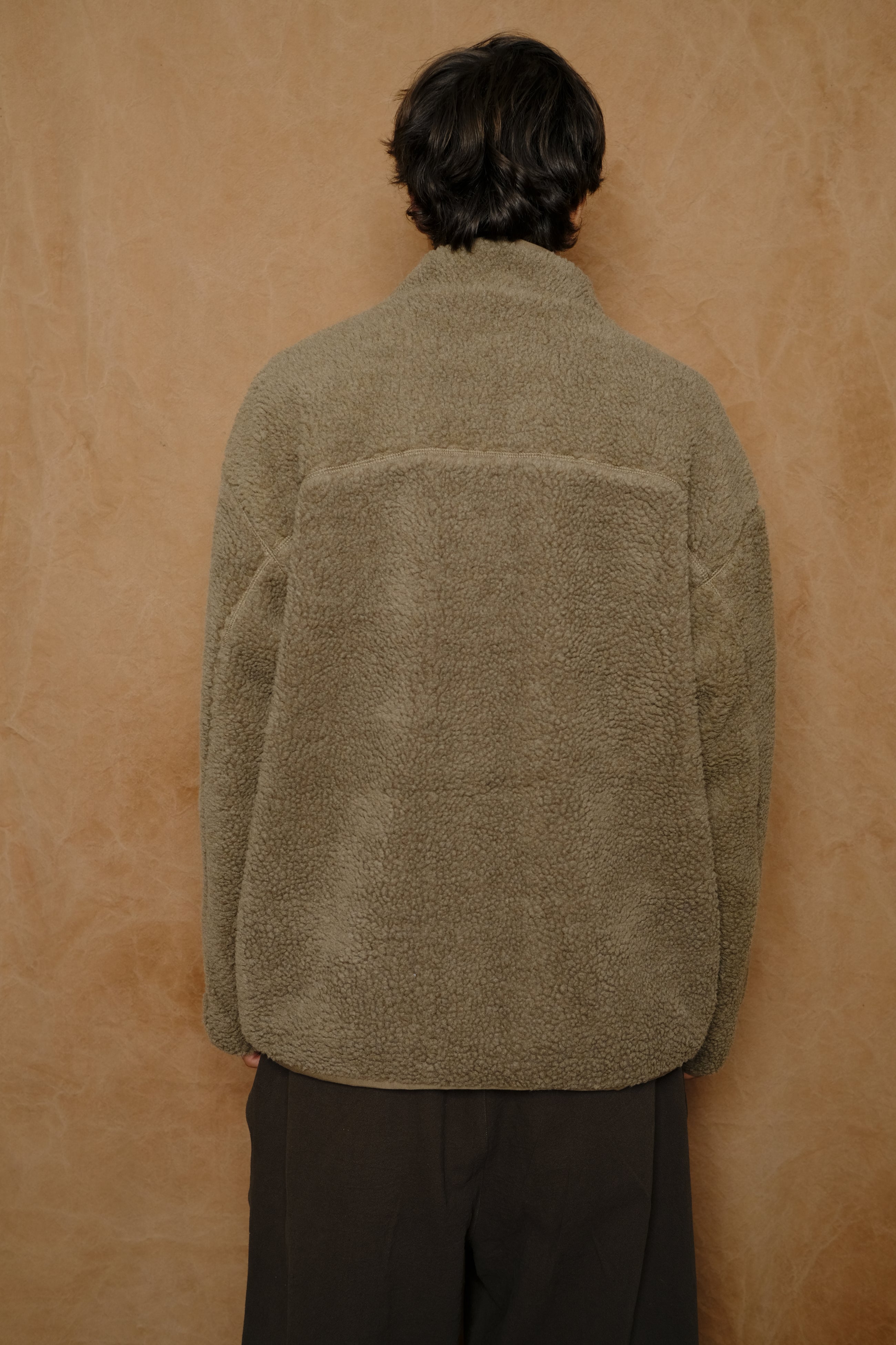 bigfoot fleece in plum brown