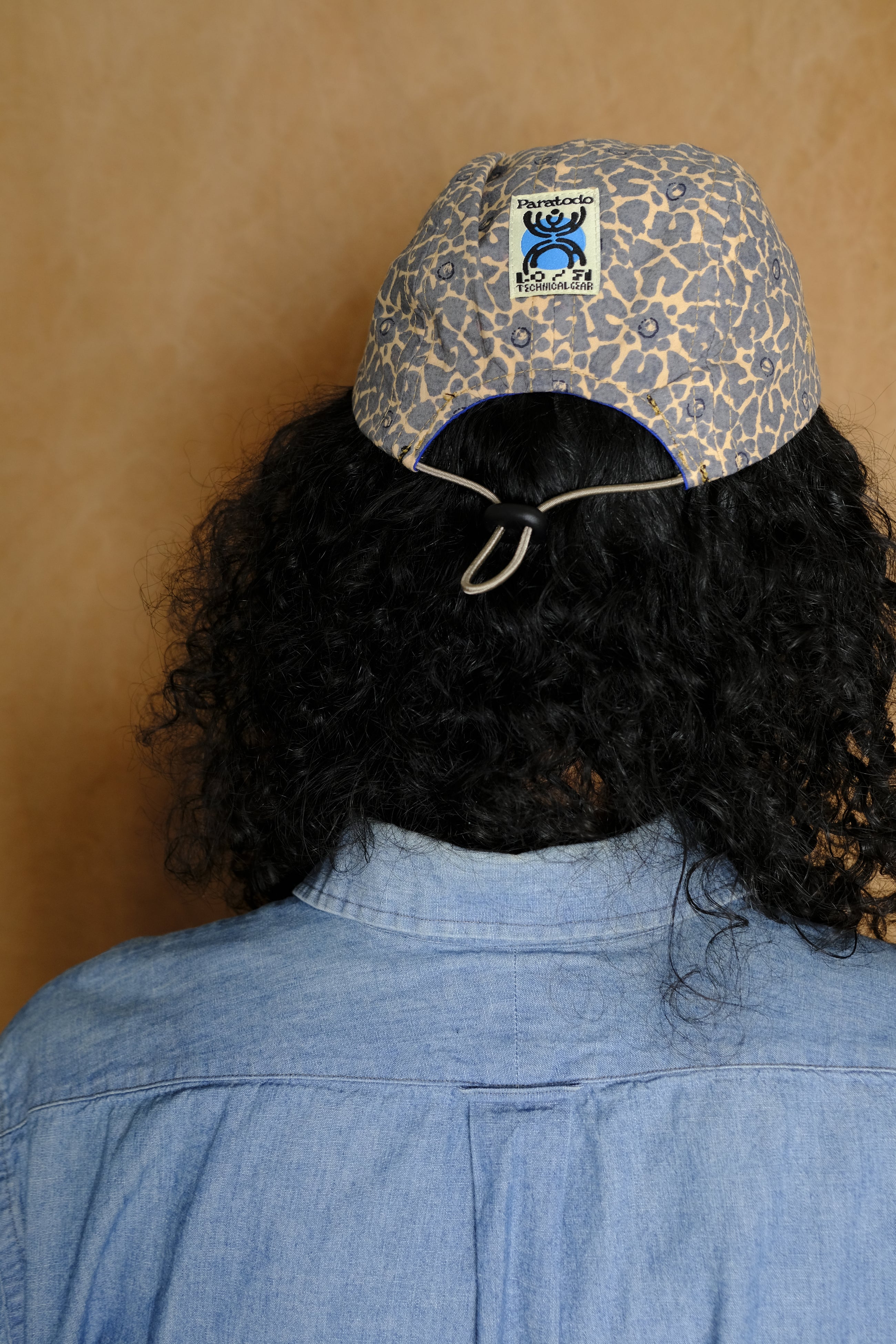 lo-fi runner cap in handblock floral