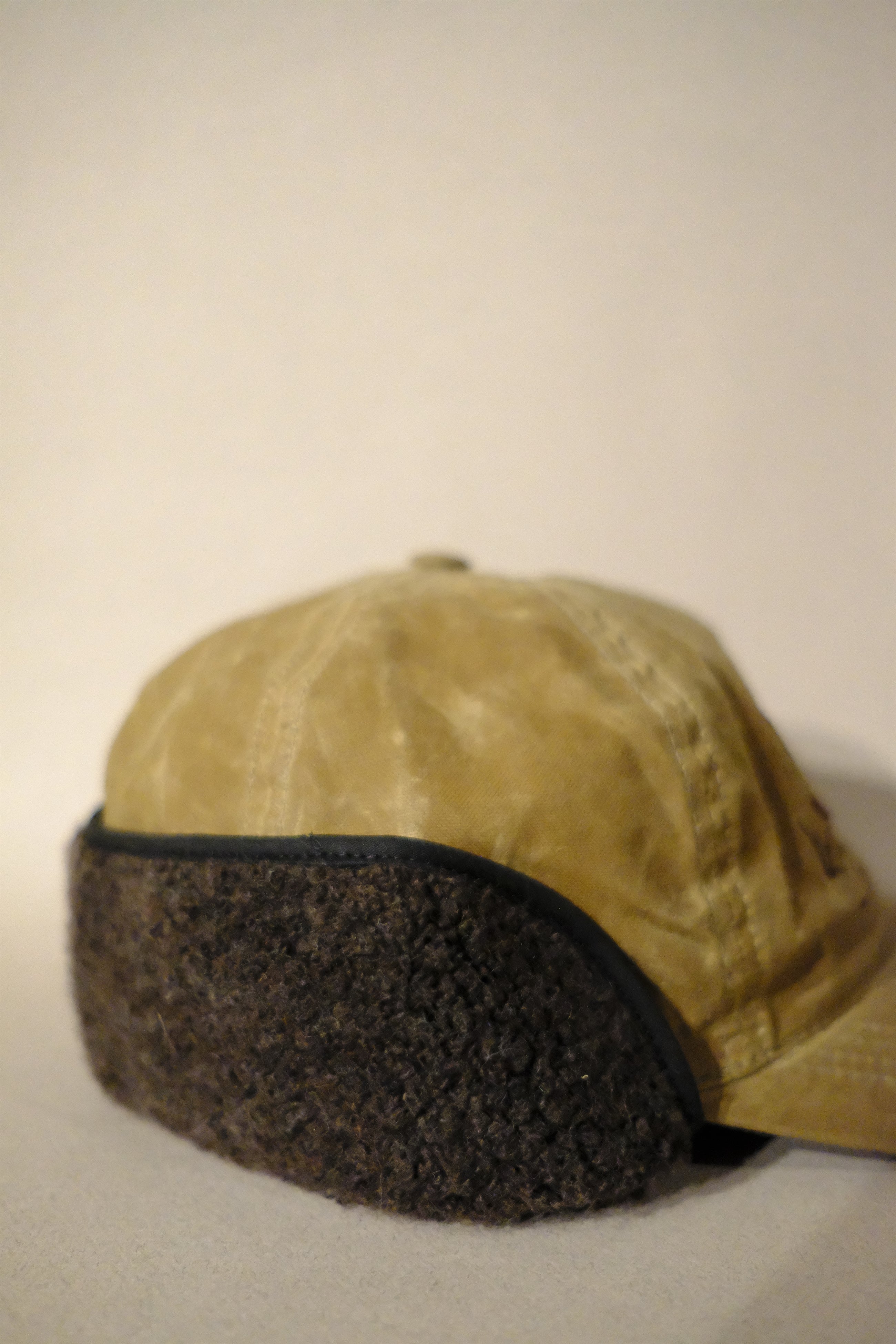 ear flap hat in brown
