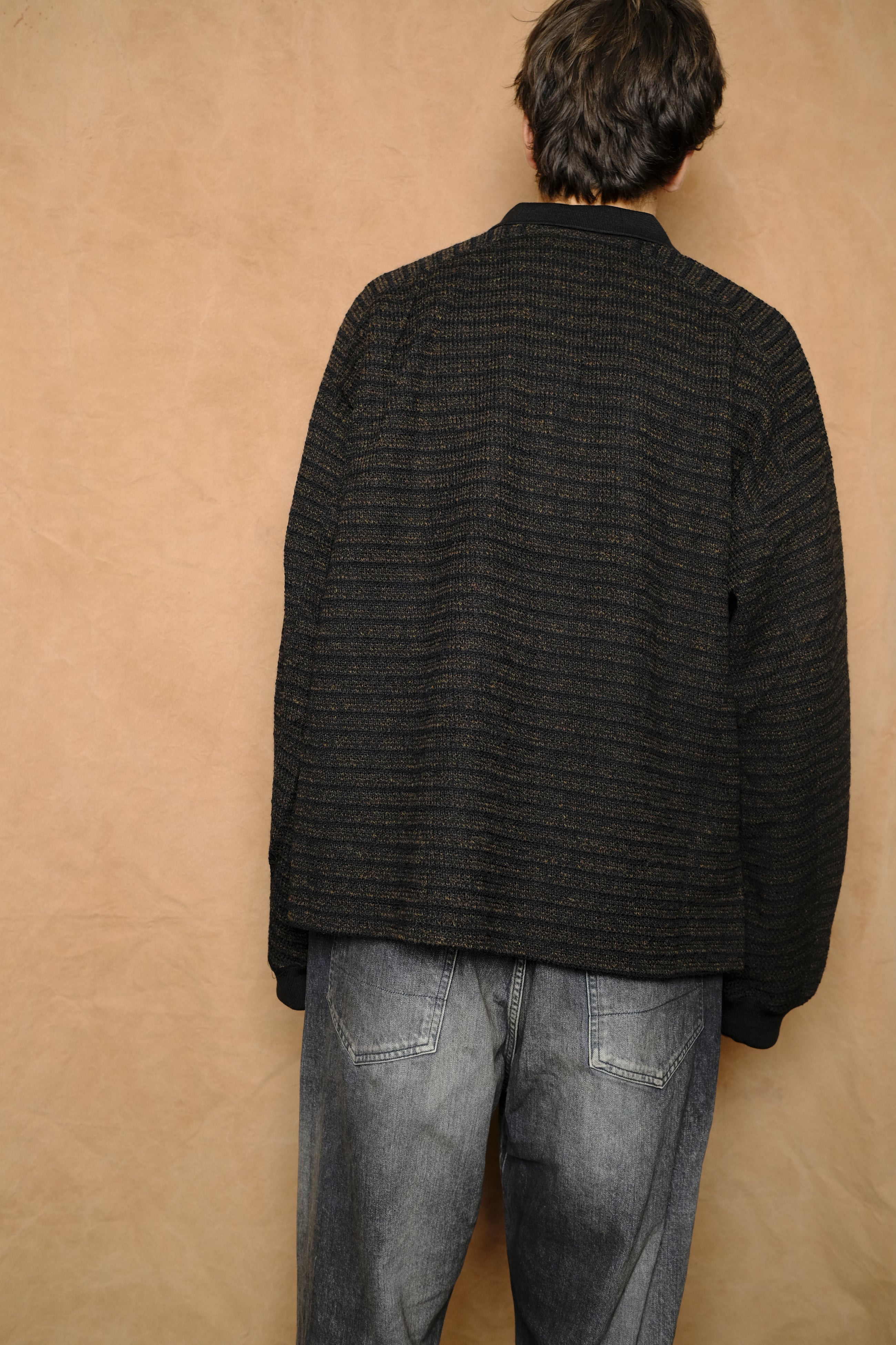 skipper pullover in black