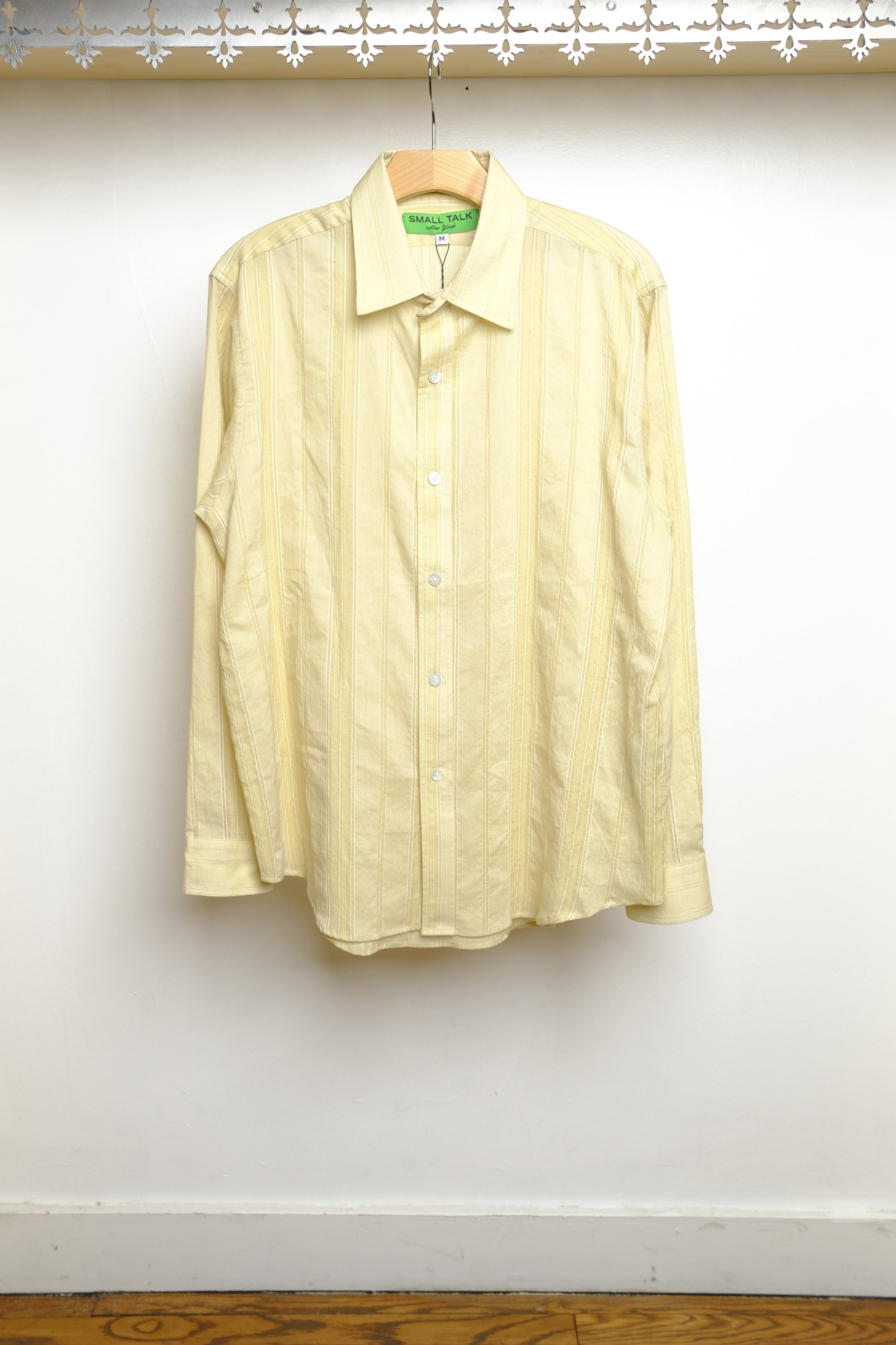 dobby stripe dress shirt