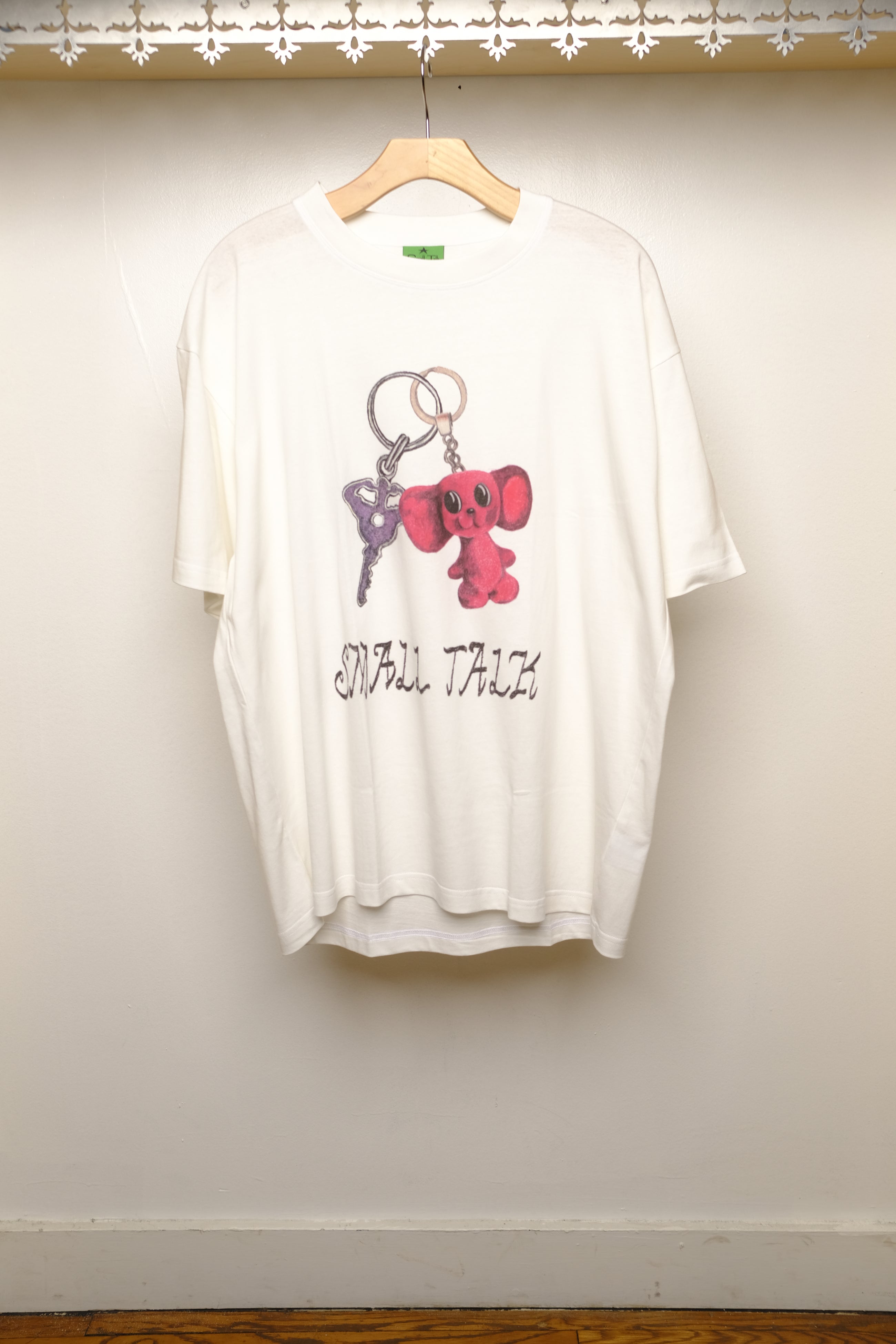 ss printed tee: keychain