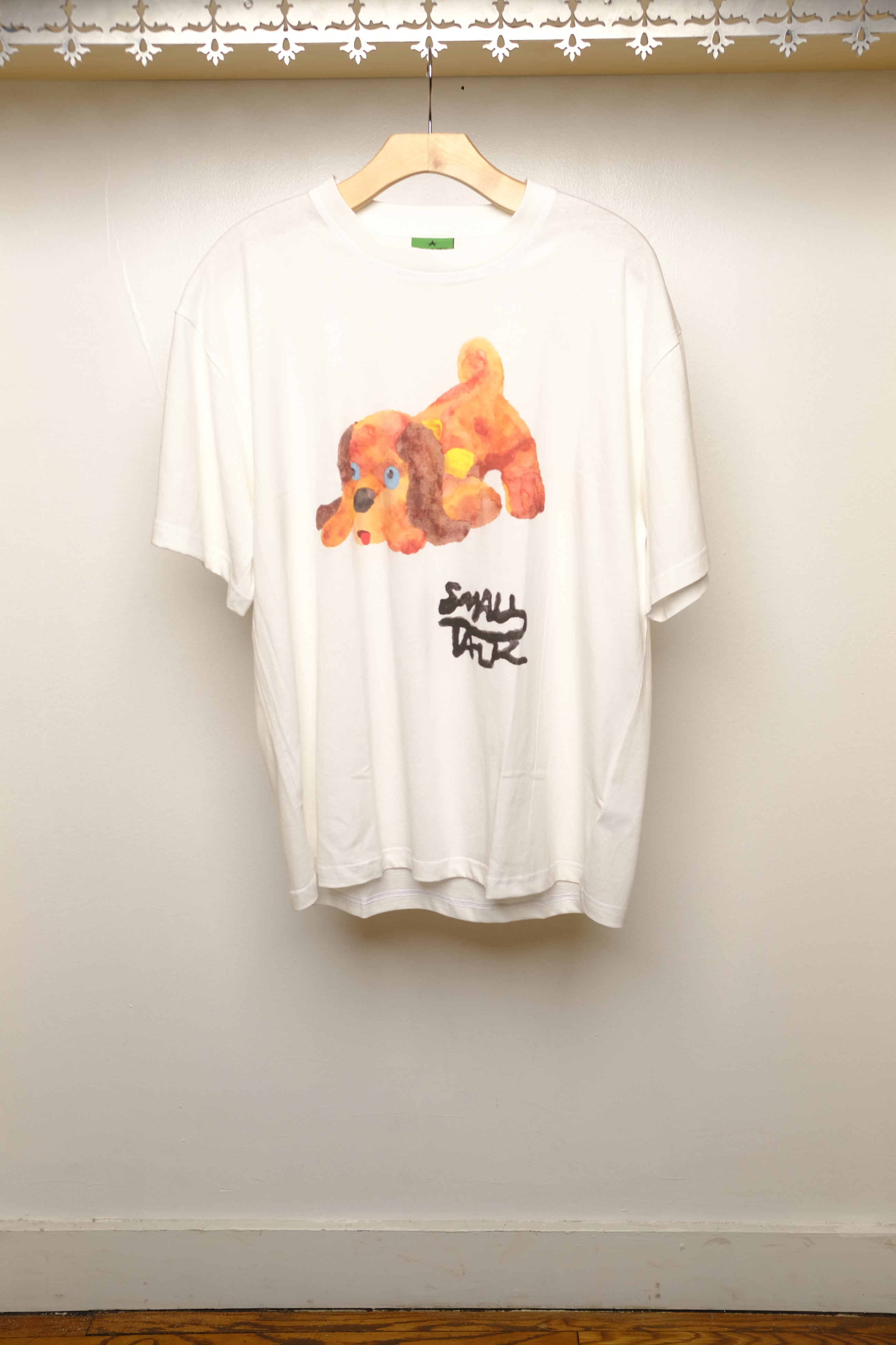 ss printed tee: watercolor dog