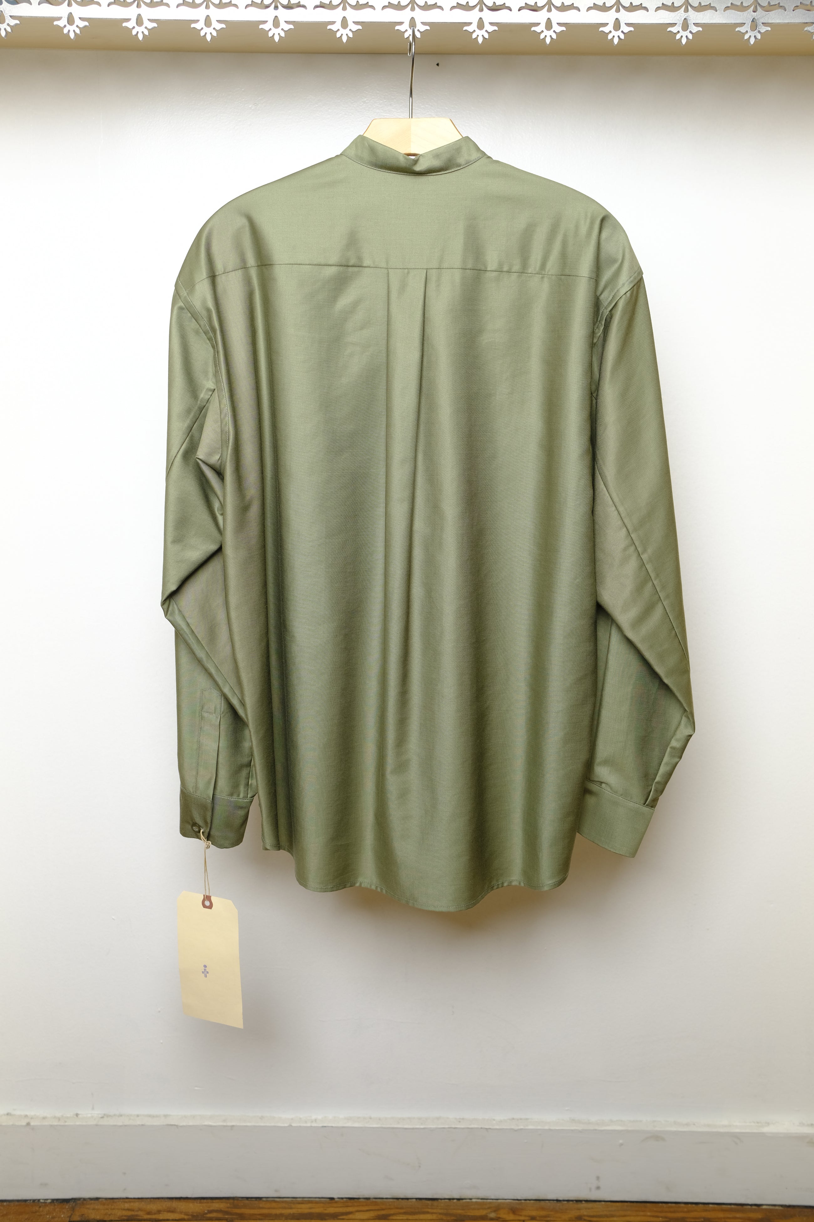 max roach shirt in cotton twill