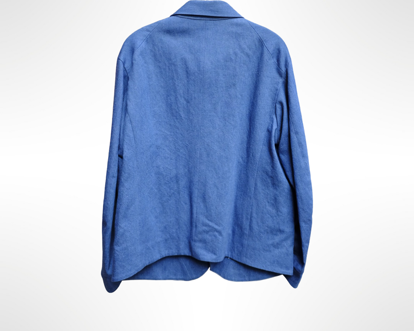 indigo dyed coverall jacket