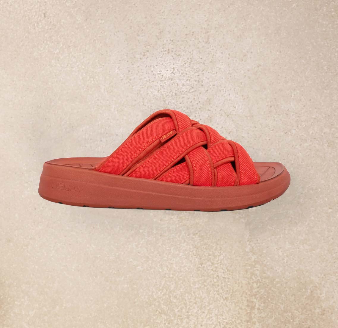 BAGHERA - Sandals - Embossed Red