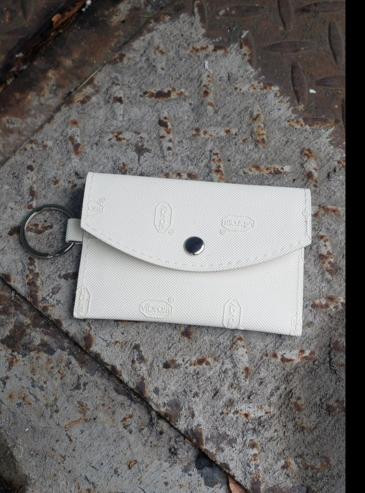 vibram card holder - white