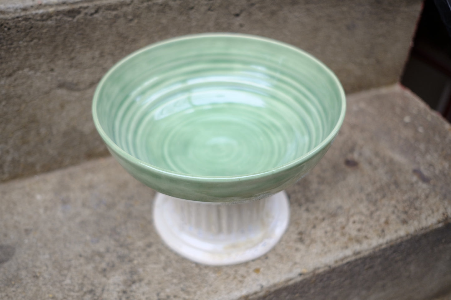 column pedestal bowl