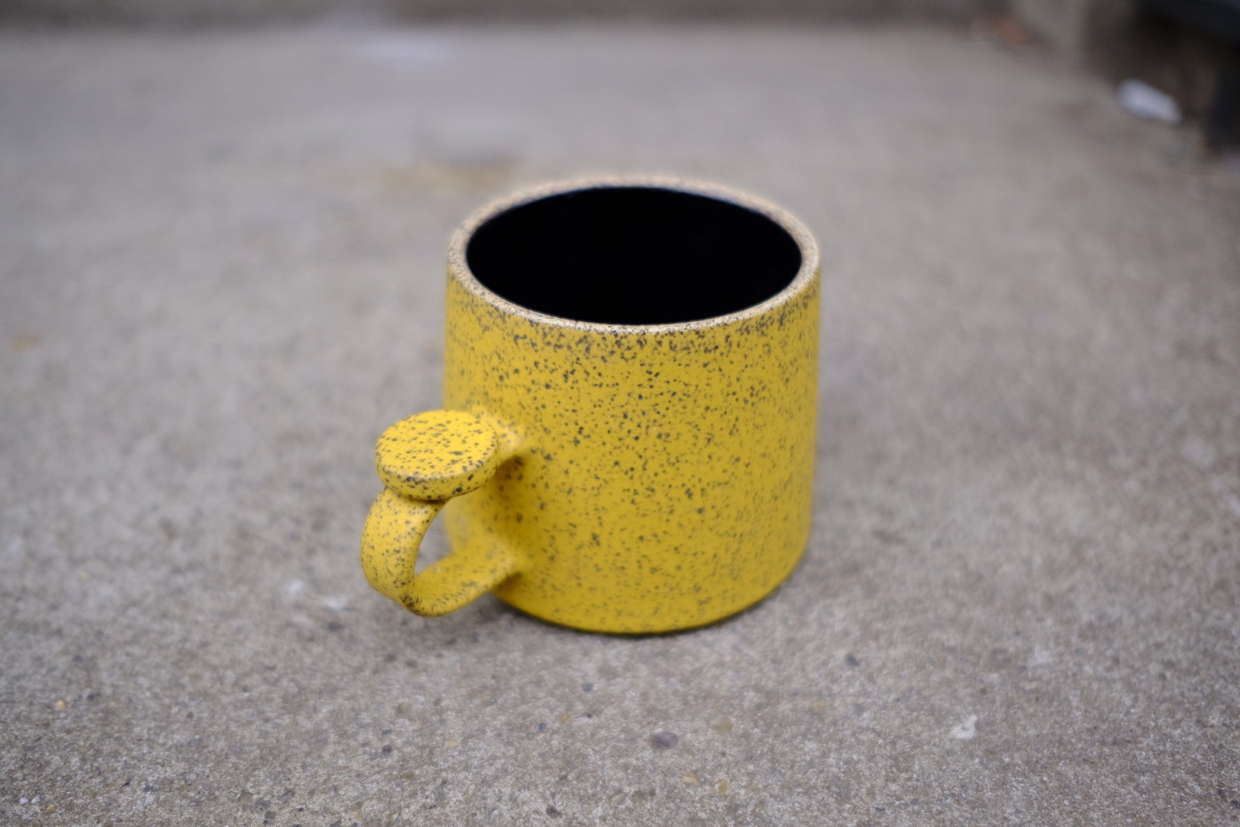 yellow meanie mug