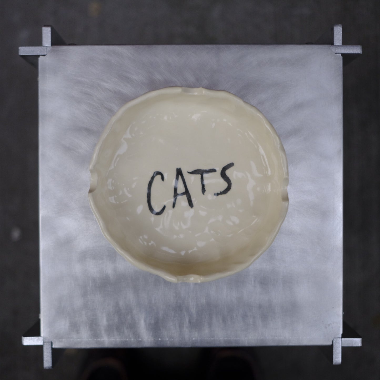 cats ash tray