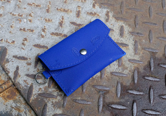 vibram card holder - cobalt