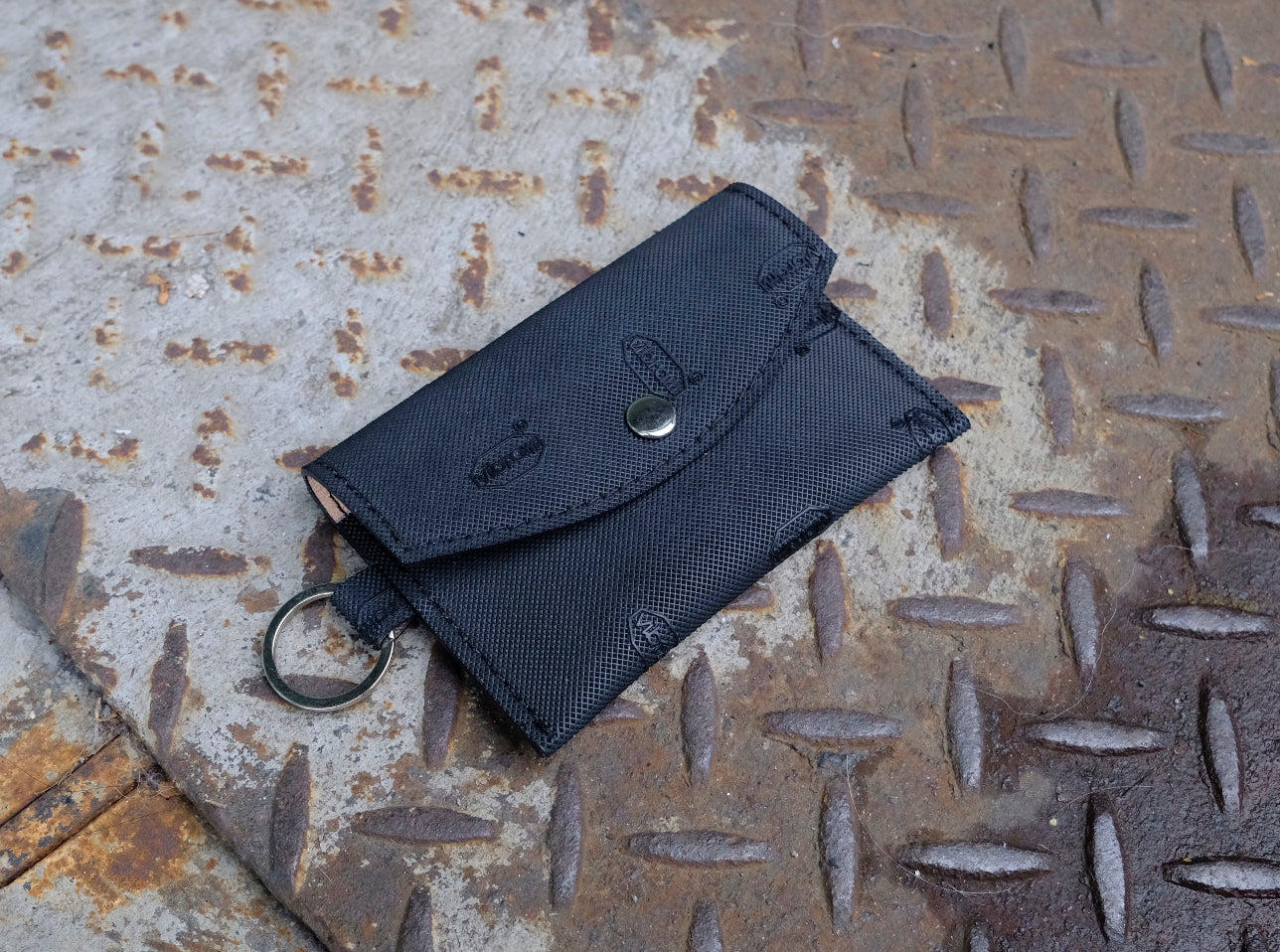 vibram card holder - black