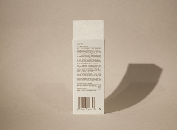 green tea incense