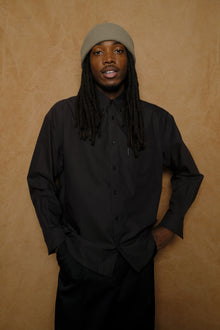 cocoon ordinary shirt in black