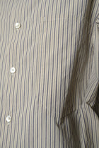 office shirt in cream/navy/grey typewriter