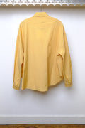 cropped river shirt in canary