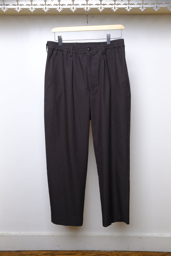 easy pants in charcoal