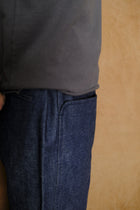 Factor's Trouser in Blue Raw Denim