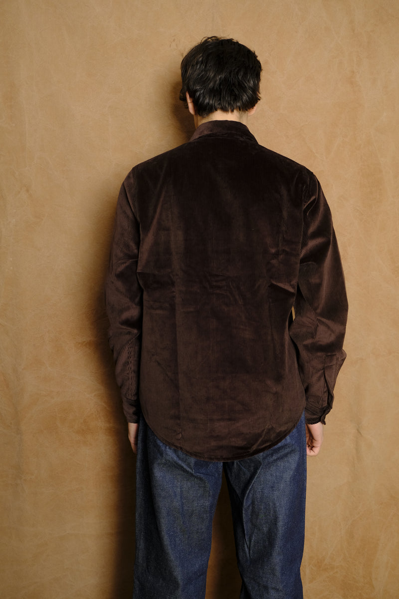 Ranger Shirt in Chocolate Corduroy