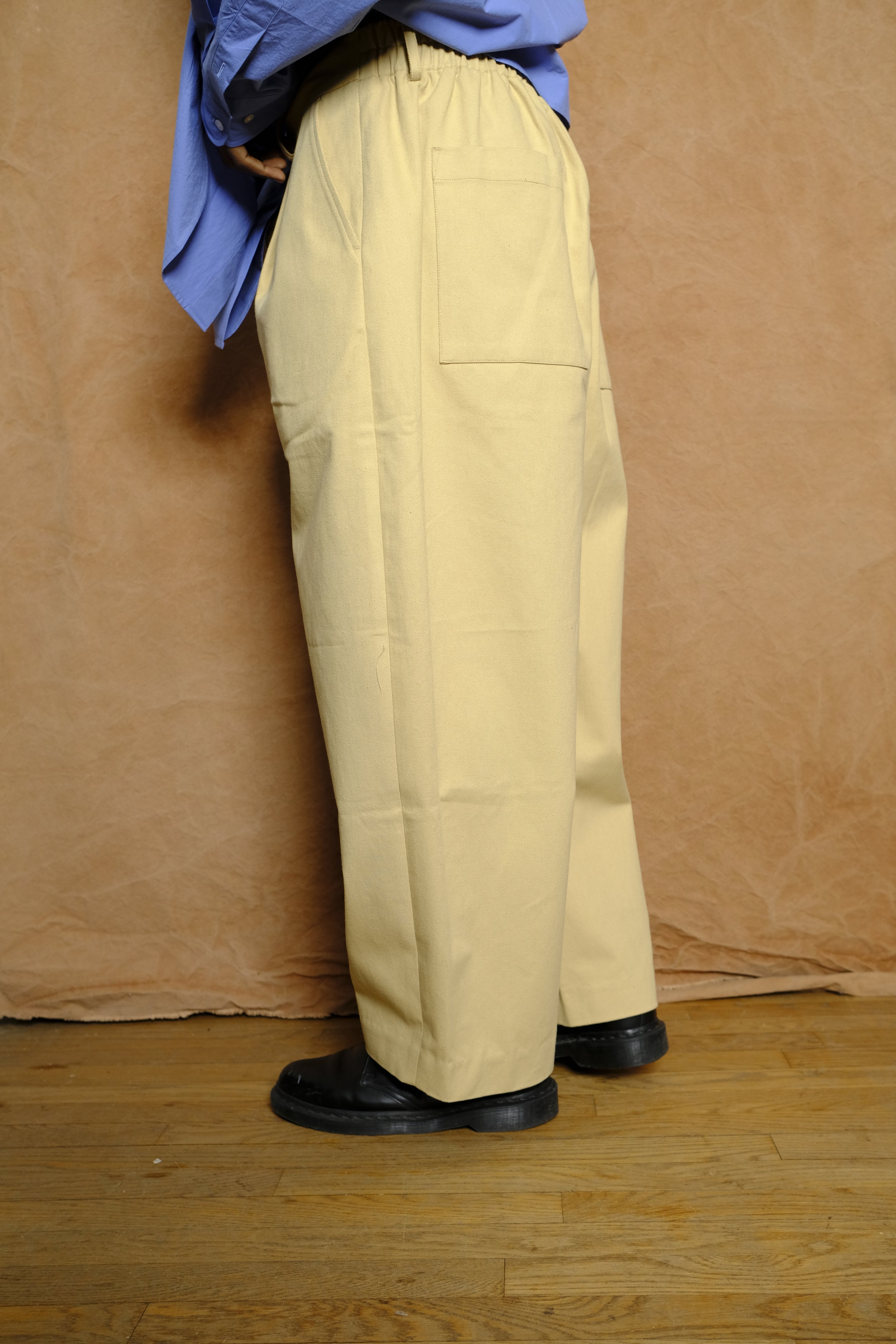cotton chino trouser in tan