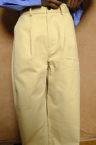 cotton chino trouser in tan