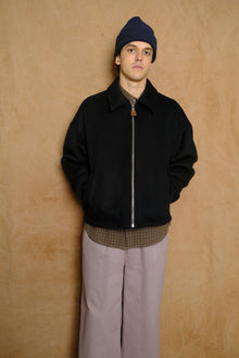 forman wool jacket in black