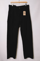 double pleat trouser in pima cotton corduroy