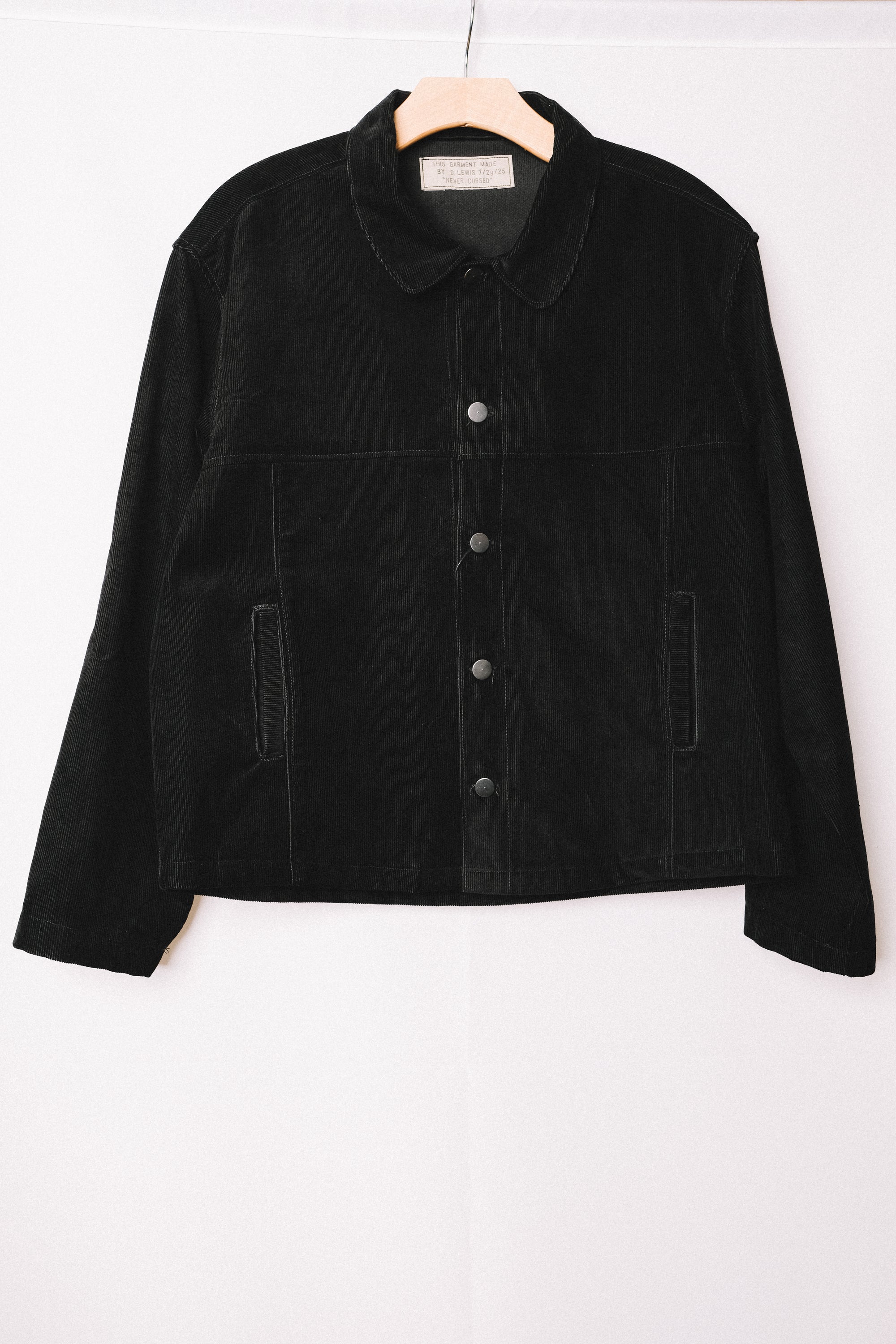 work jacket II in pima cotton corduroy