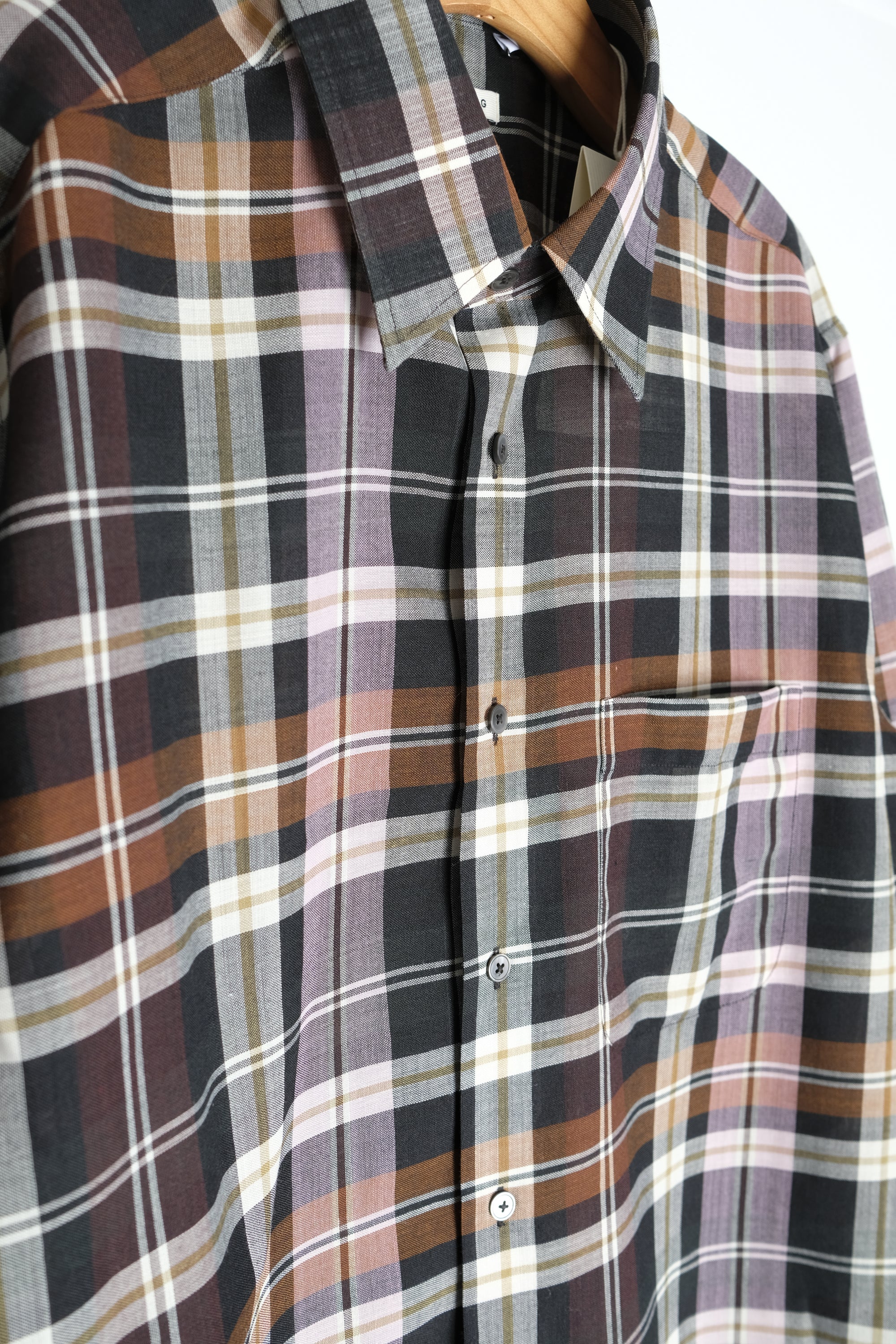 hugo shirt in sienna plaid