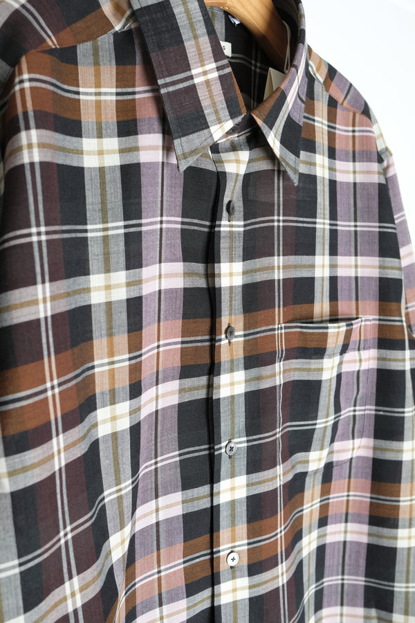 hugo shirt in sienna plaid