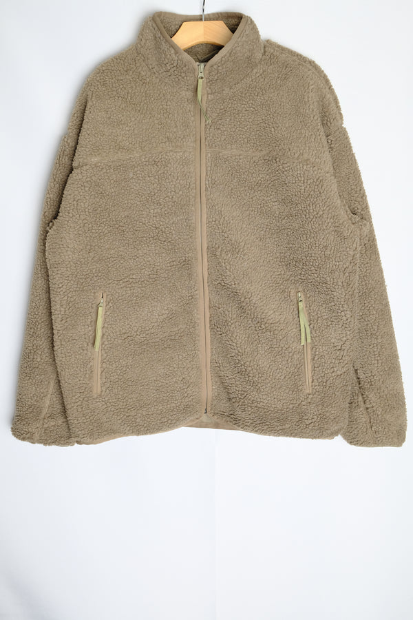 bigfoot fleece in plum brown