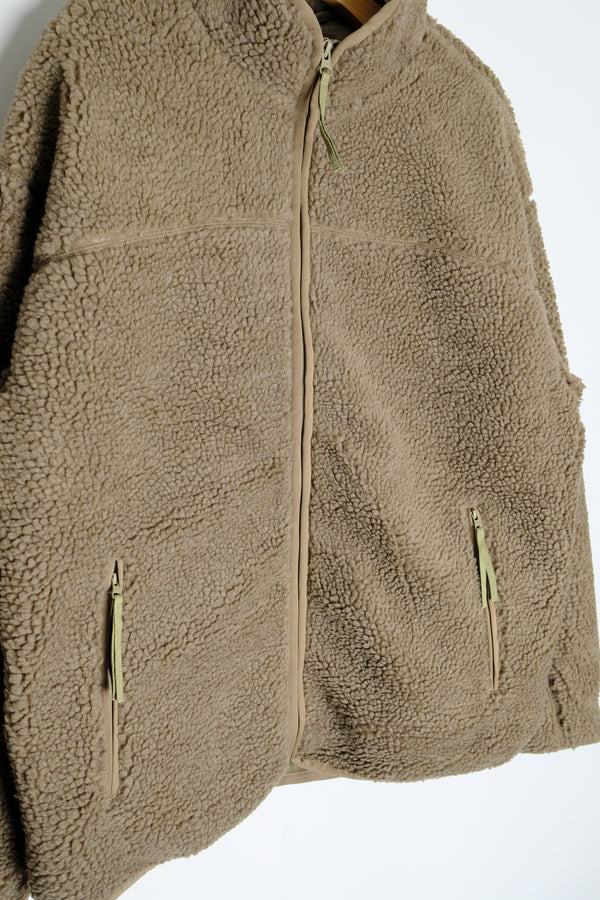bigfoot fleece in plum brown