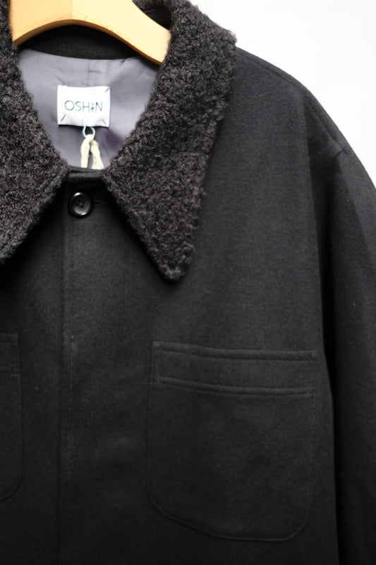 the general coat in black