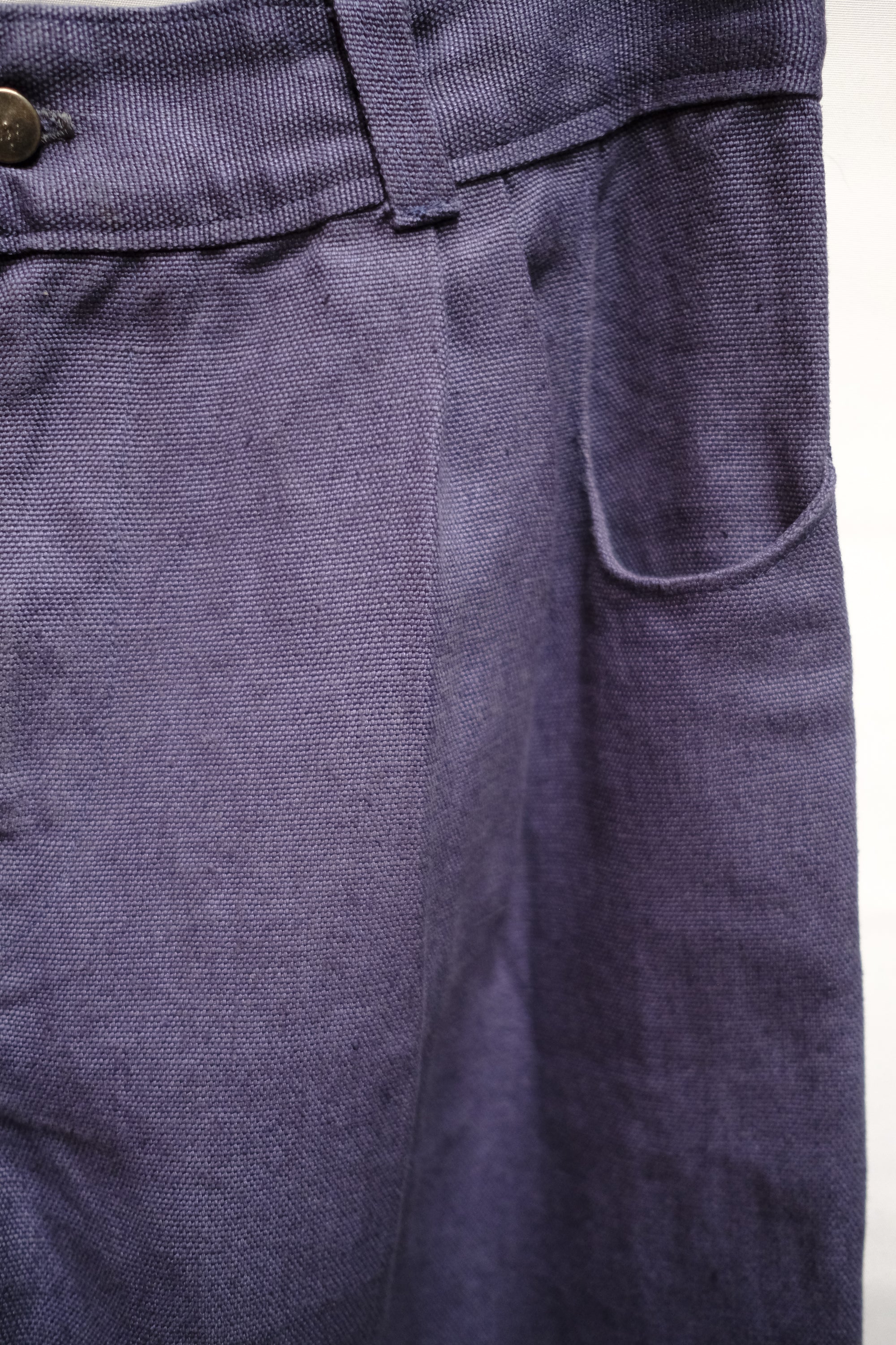 double pleated linen trouser in slate