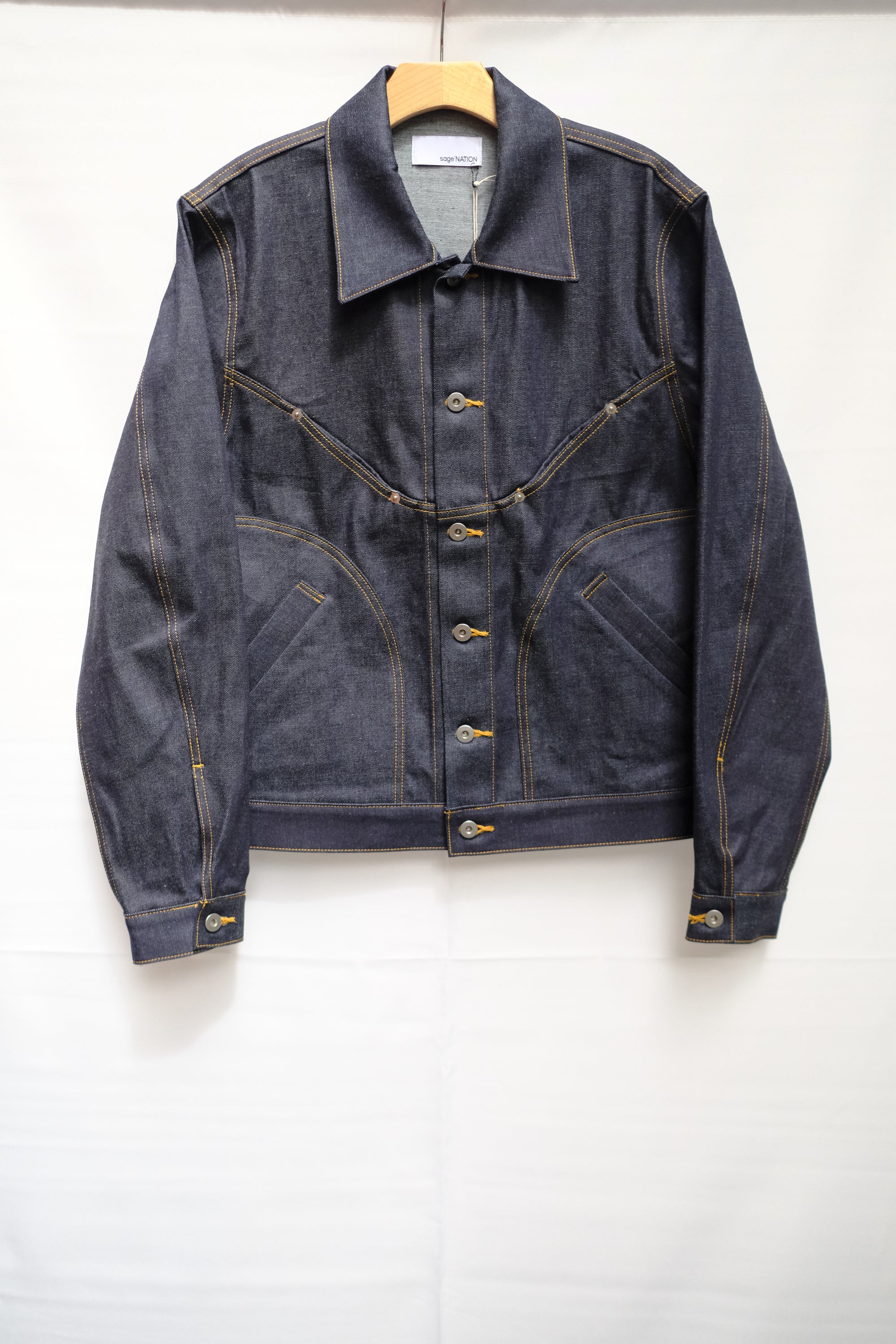 raw denim jiji jacket