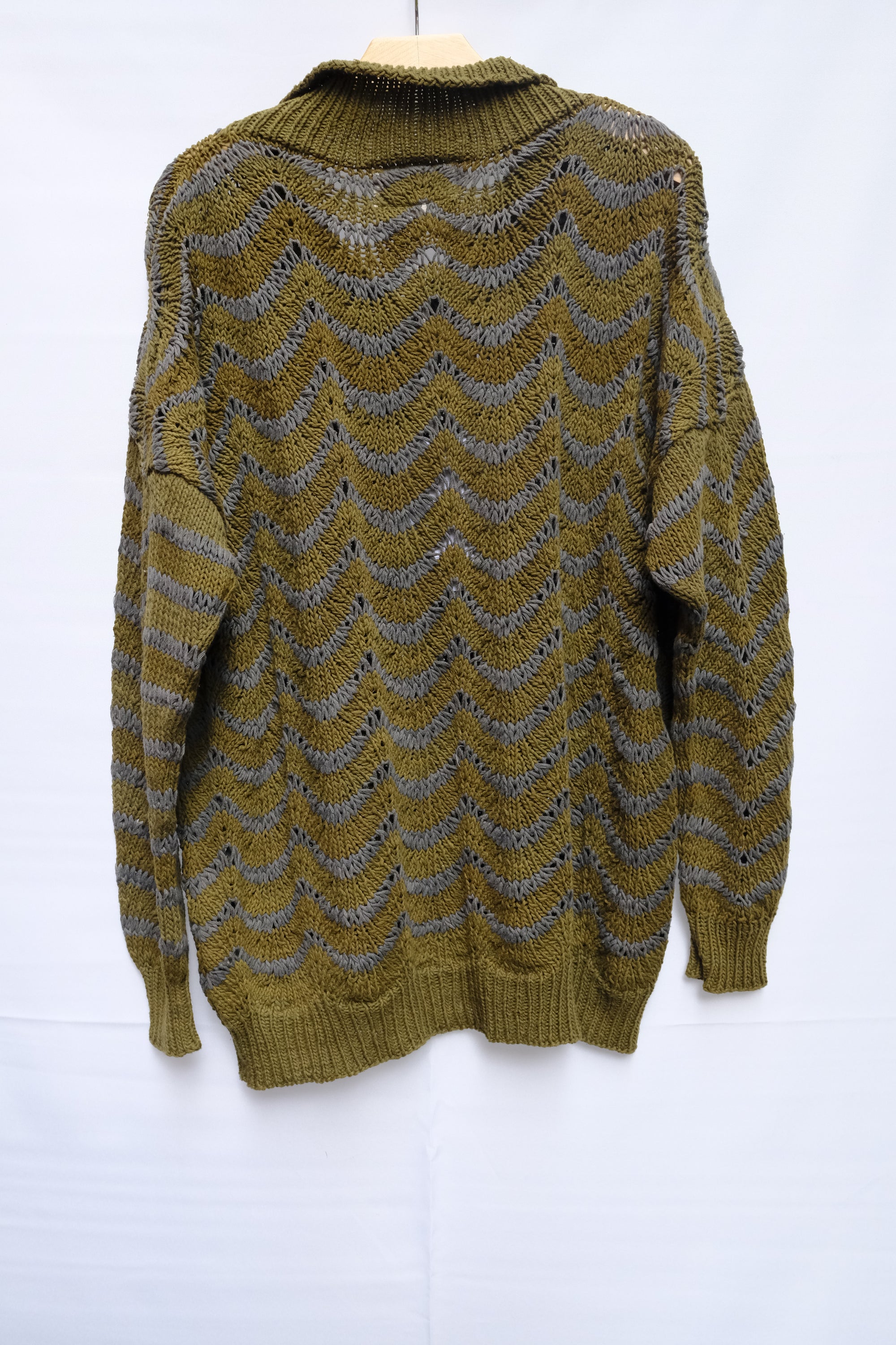 rugby knit in chevron