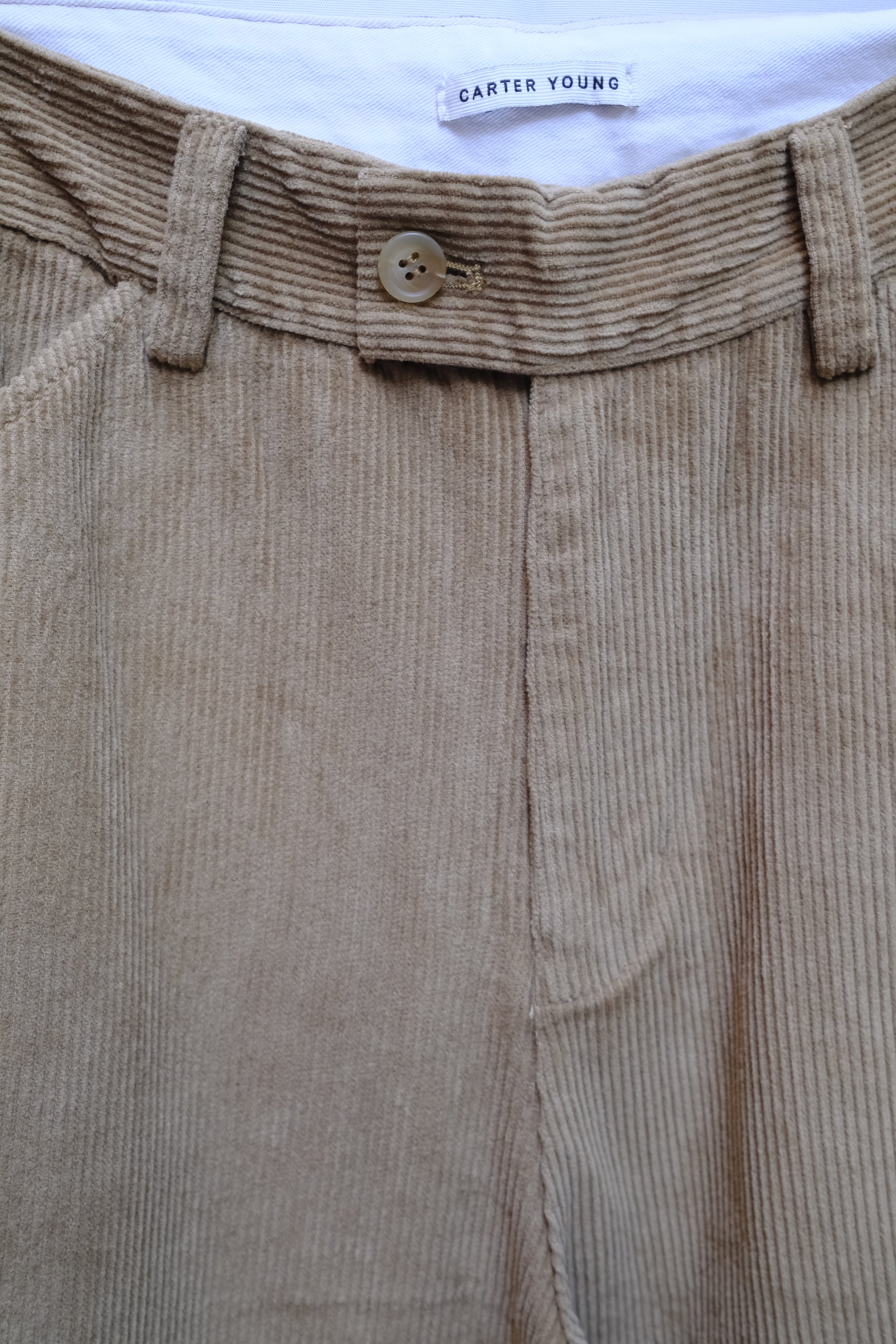 big ben cord pant in sepia