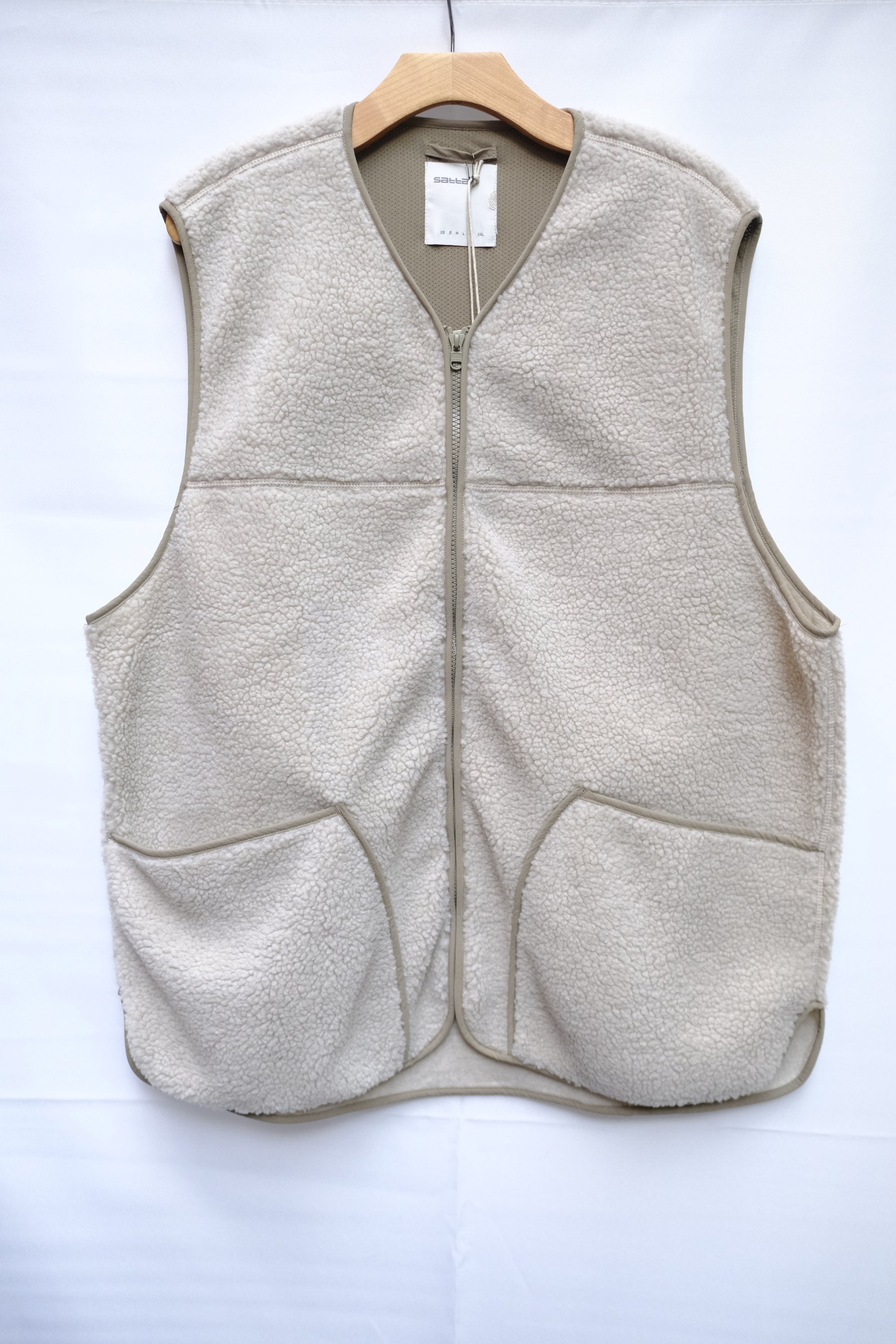 sibsi vest - pebble beige