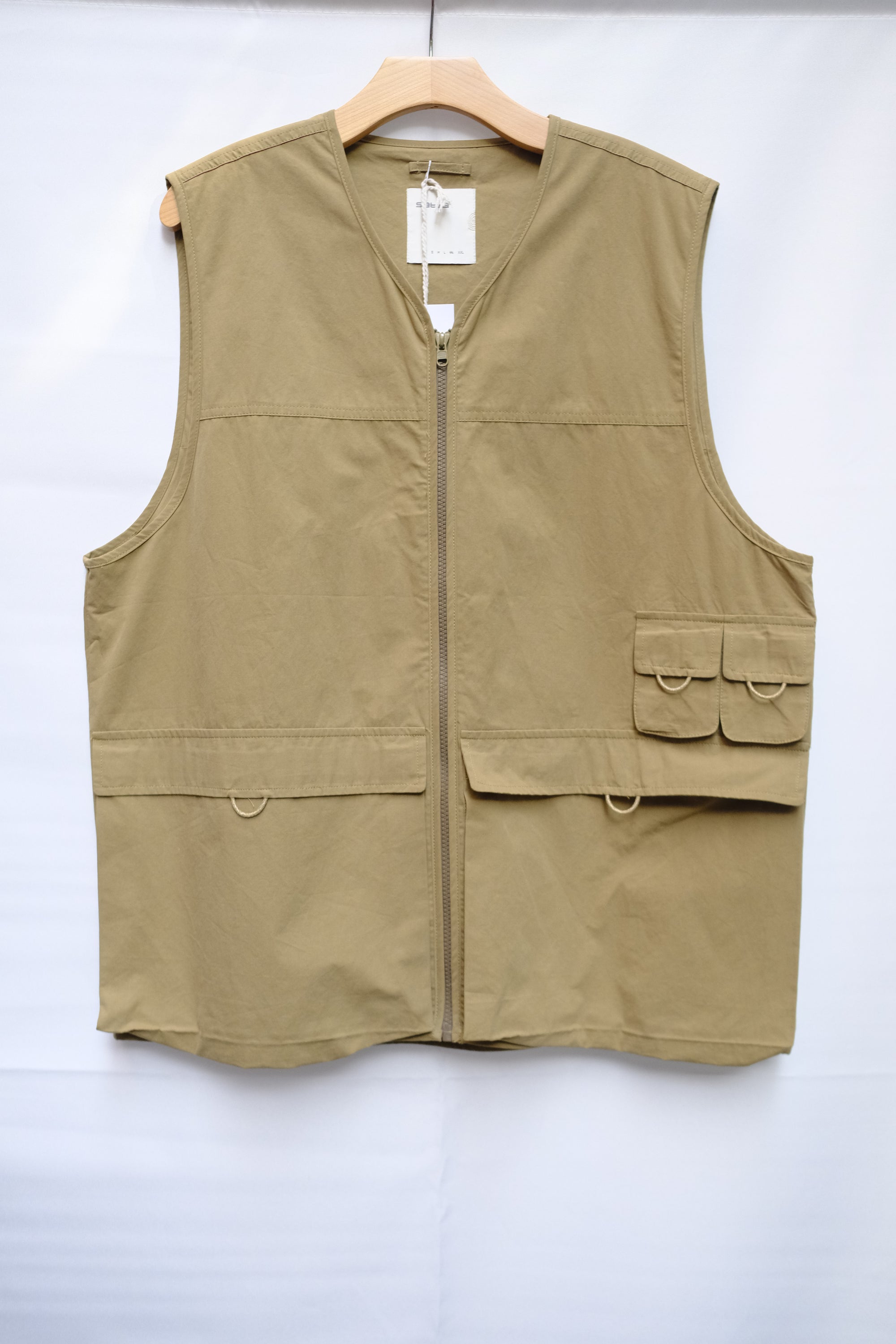 bulb vest in olive