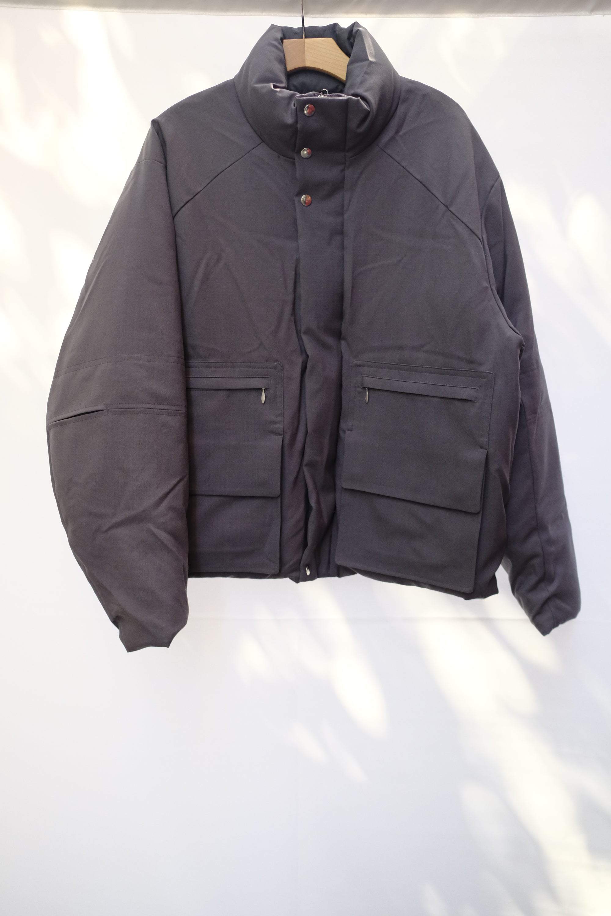 water repellent wool down jacket