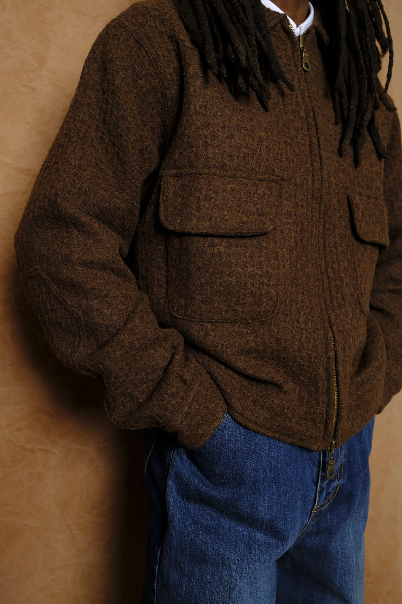 andover jacket in russet