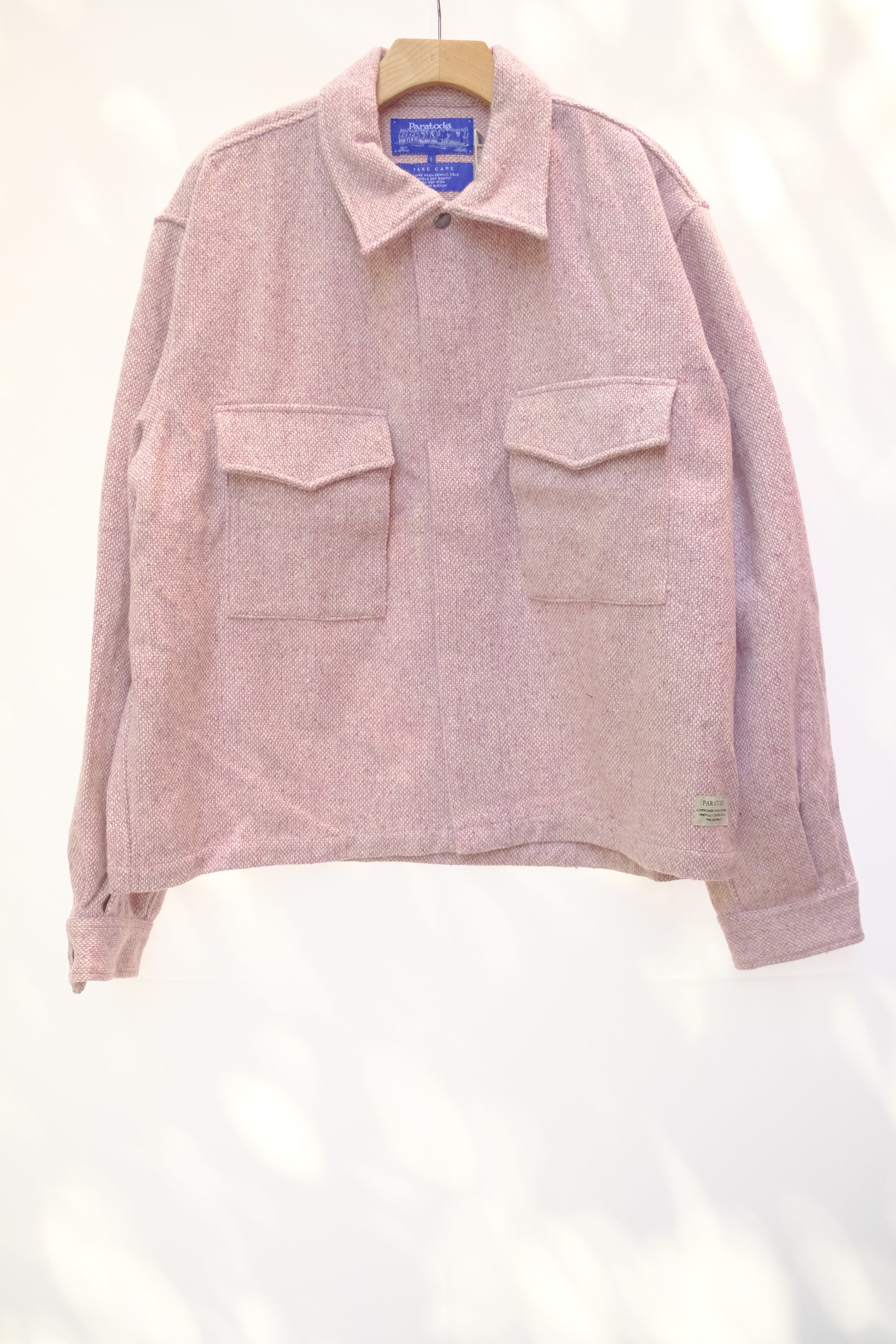 london '68 jacket in bubblegum tweed