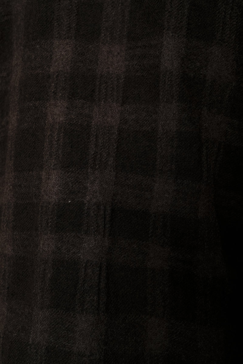 loon jacket in dark brown