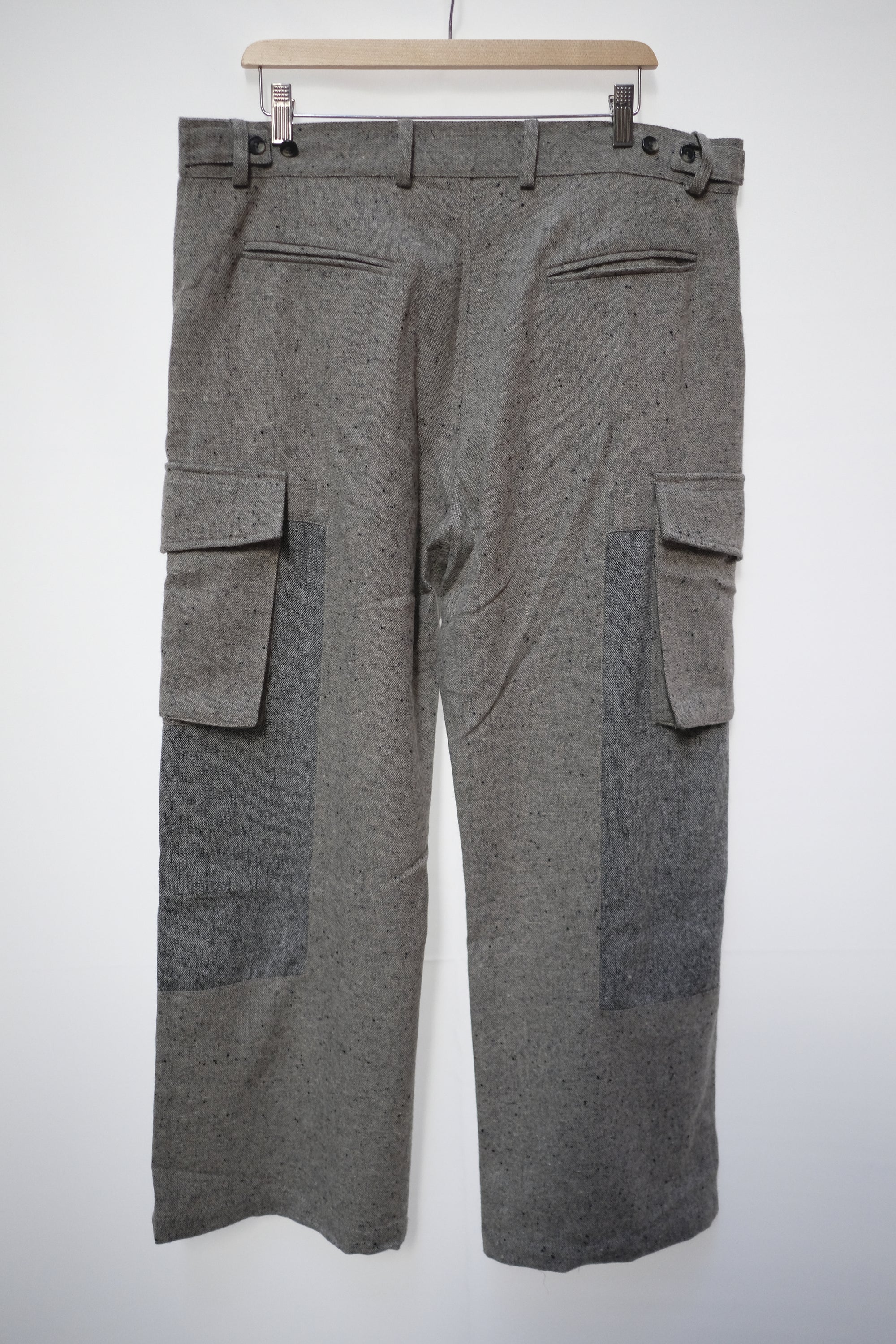 vinh cargo pant in grey